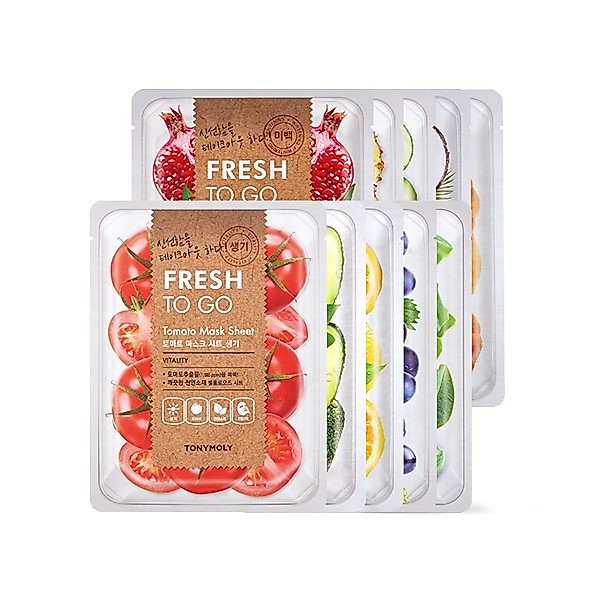 TONYMOLY Fresh To Go Mask Sheet 25g x 5 แผ่น