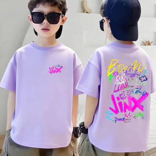 【จัดส่งตลอด24ชั่วโมง】 หน้าร้อน เด็กผู้ชาย สไตล์เท่ แฟชั่นน่ารัก แขนสั้น เสื่อยืด ใส่สบาย ใส่ง่าย เสื้อเด็ก