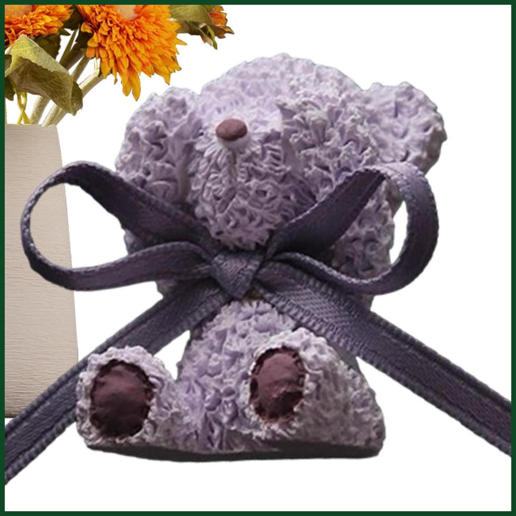 Car Scent Vent Clip Bear with Bow Car Diffuser & Air Freshener Scent & Car Diffuser Oil & Diffuser m