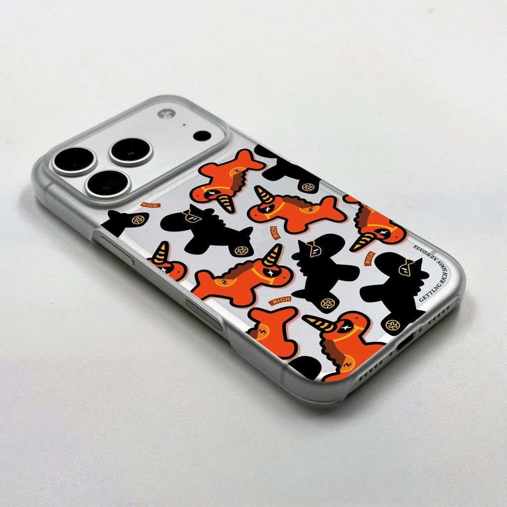 ปีมะเมียจํากัด 17ProMax เคสโทรศัพท์ ปีใหม่ iPone 17pro Half Edge Hard Case 17Air Frosted รุ่นใหม่