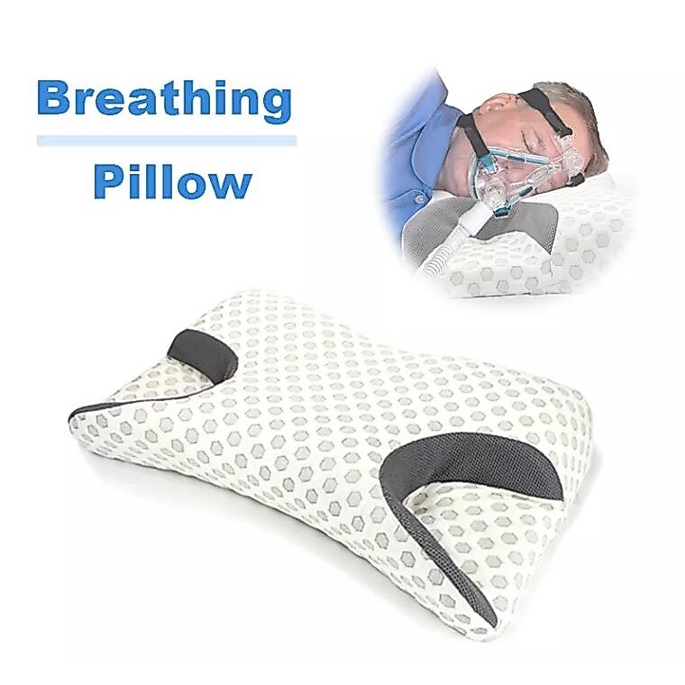 หมอนโฟมเมมโมรี่ CPAP ปรับขนาดได้ สําหรับนอนหลับ