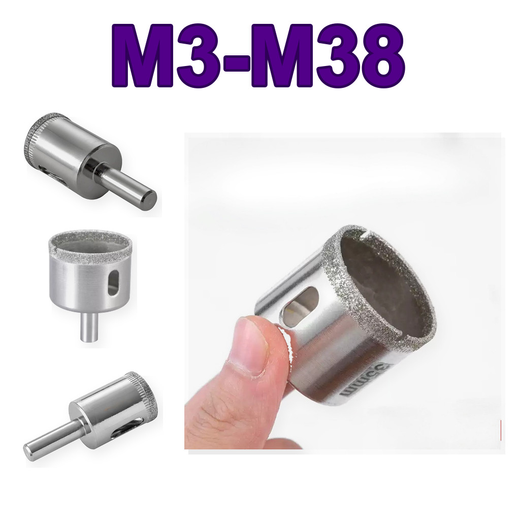 อุปกรณ์ช่าง M3-M38 ทองเหลือง แข็งแรง (1-5pcs) LXZ-TH1