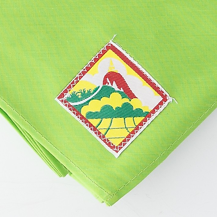ผ้าพันคอลูกเสือนักเรียน เขตภาคใต้ตอนล่าง สีประจำจังหวัด ถูกระเบียบ