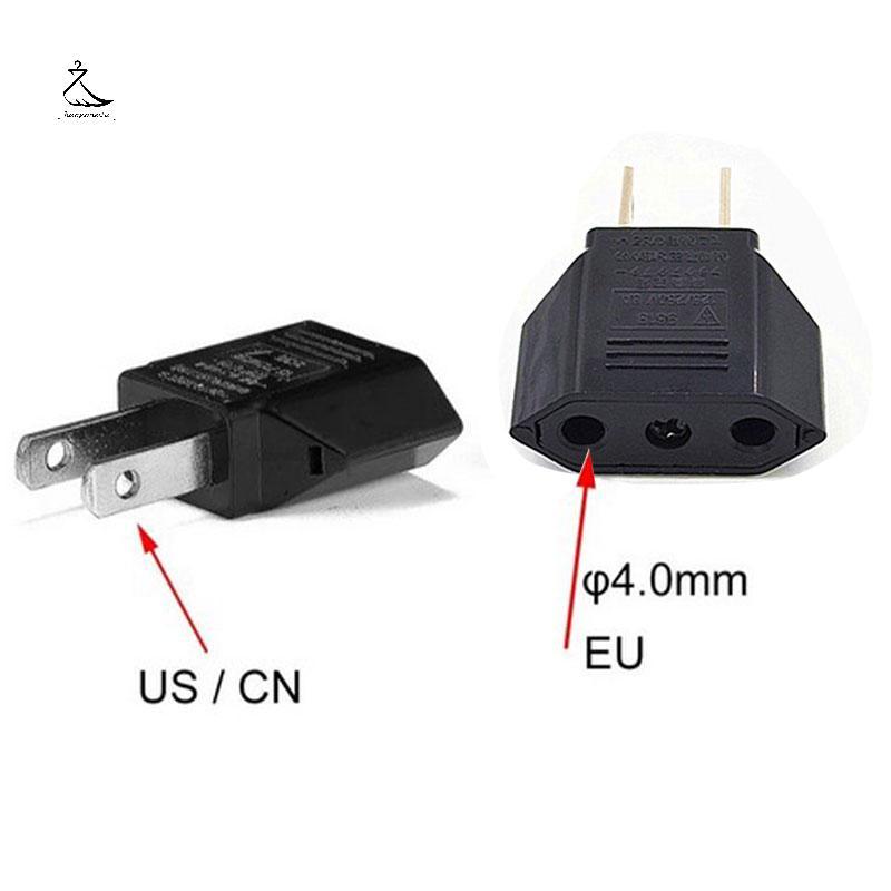 [HSSL] EU Euro Euro Euro Euro Euro Europe to US USA Power Ja Wall Plug Converter Travel Adapter Adaptor MCL7717