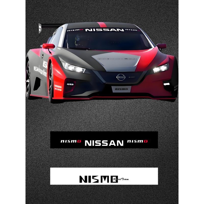 Suitable for NISMO retro stickers, JDM style, SKYLINE, DAYZ, GTR car window decal decorations