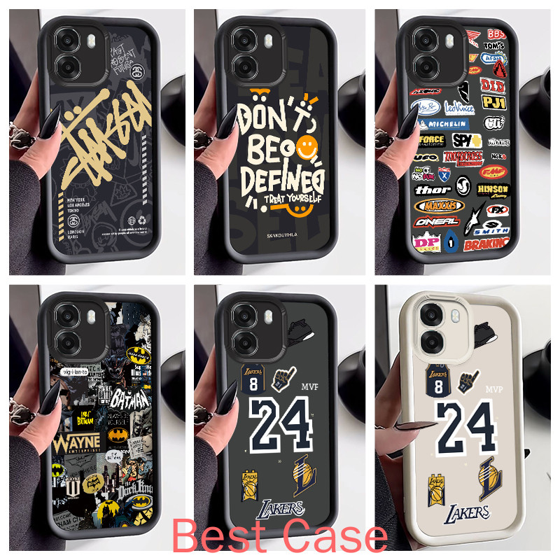 เคส OPPO A6X 4G 5G เคส OPPO A6 4G 5G เคส OPPO A6T 4G 5G OPPO A6T Pro 4G Cool Street Boy Matte ซิลิโคน Anti-drop โทรศัพท์ YQ-JGS