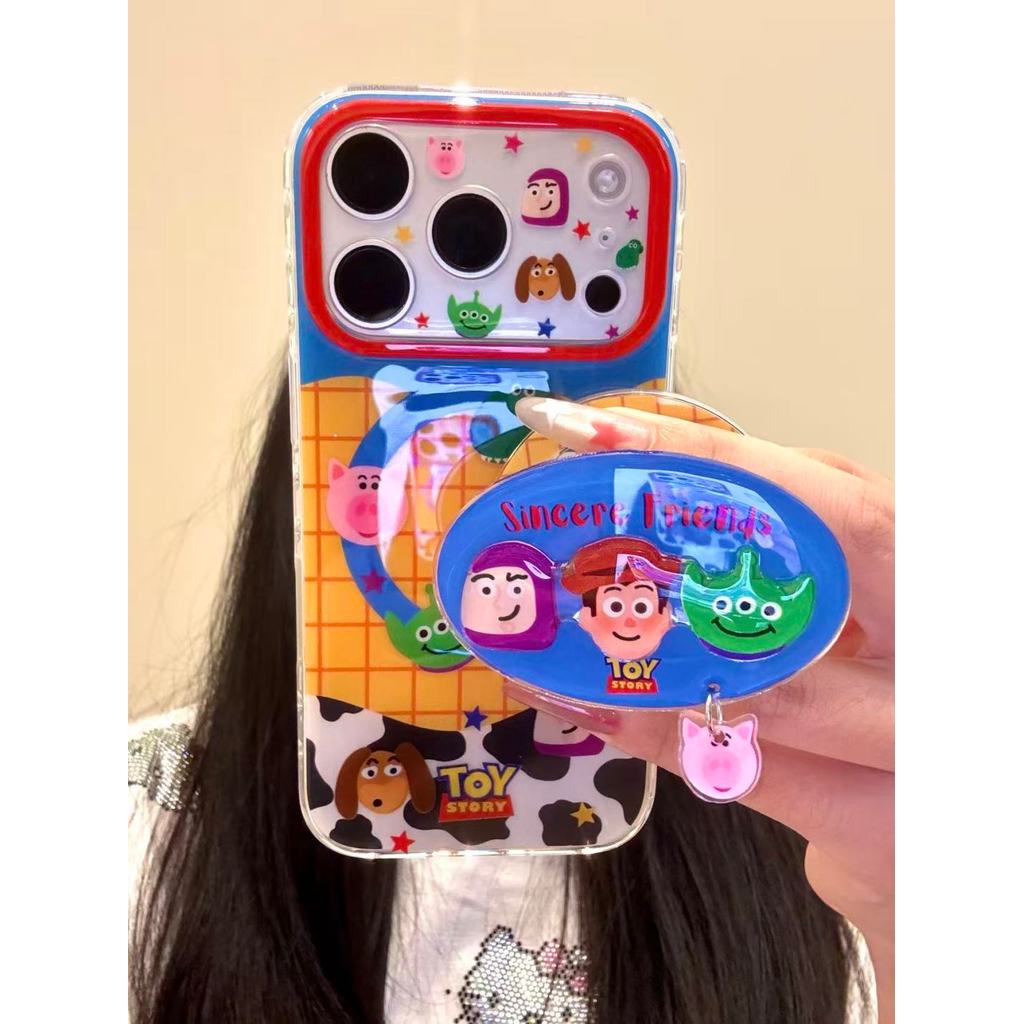 การ์ตูนลายสก๊อตประกบเหมาะสําหรับเคสโทรศัพท์มือถือ iPhone17, Apple 16promax ใหม่ 15pro ผู้หญิง 13 เคสป้องกัน 14 17promax 16pro 14promax 15promax