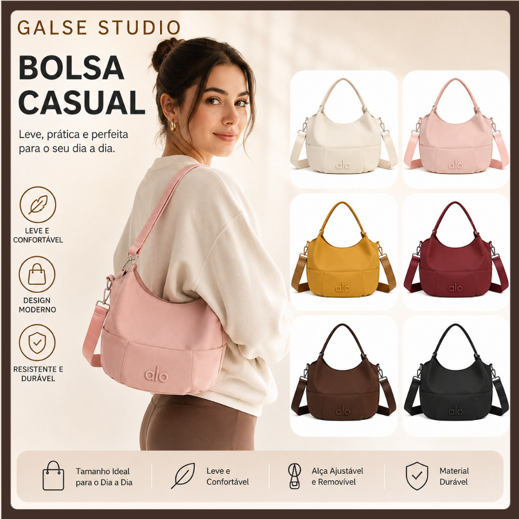 Ready Straw a1oyoga Casual and Modern Ladies Shoulder Bag กระเป๋าสะพายแฟชั่นและมัลติฟังก์ชั่น