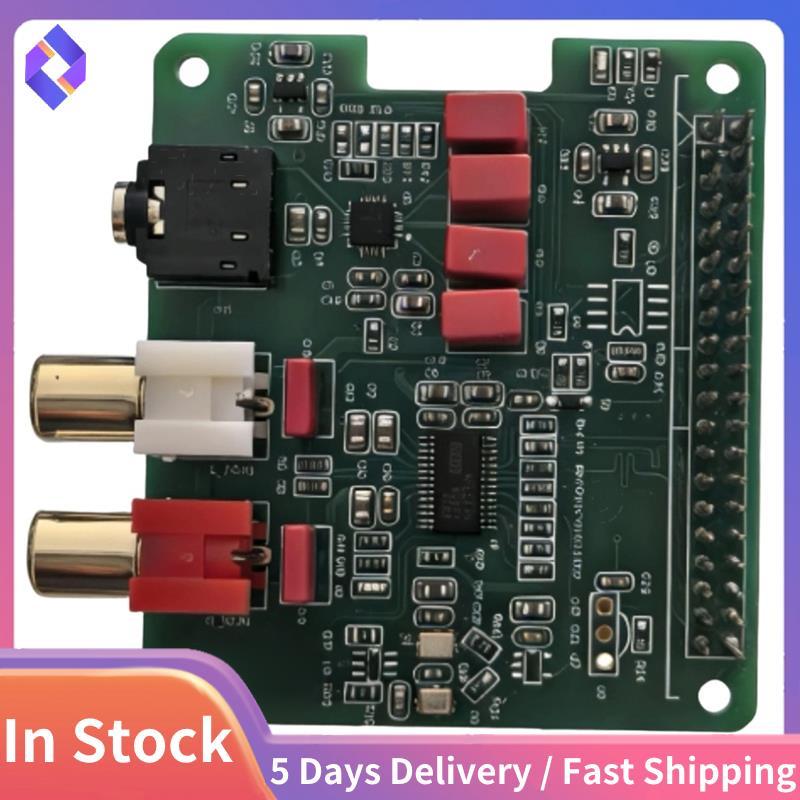 Rpi หมวก HiFi สําหรับ Zero, Zero W, 3B, 3B+, Pi 4 ,Pi 5 พร้อมขั้วต่อ 40 พิน
