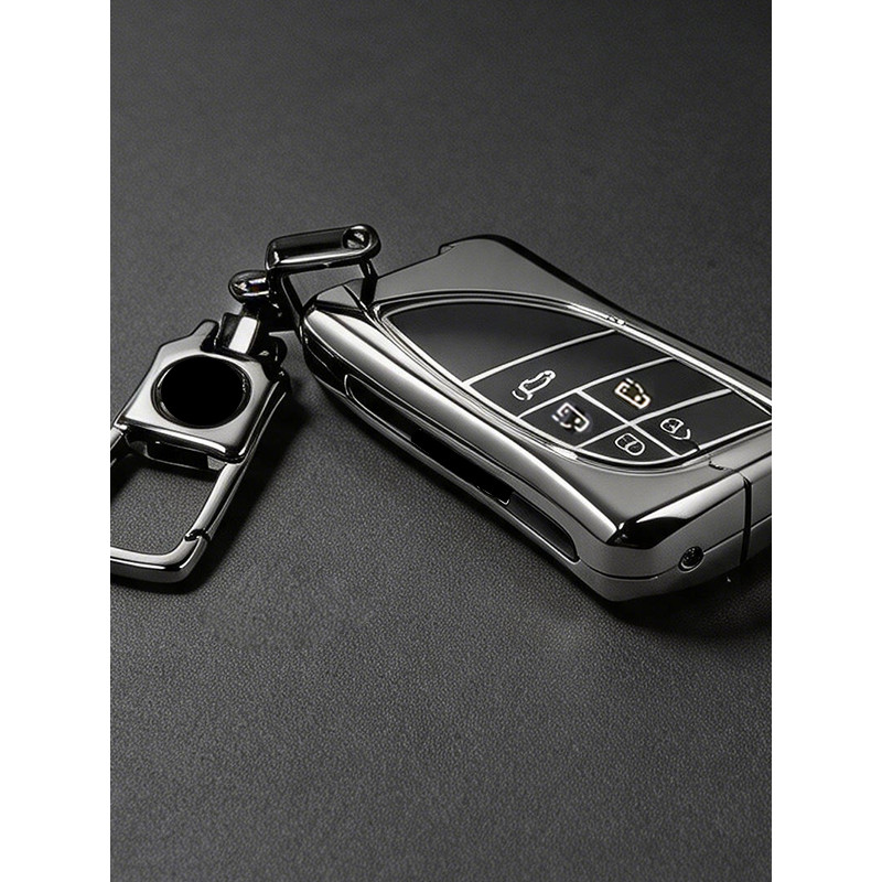 เหมาะสําหรับ Lexus LM500h ฝาครอบกุญแจ LM350h Lelfa LM500h รุ่น Yushi 4 ฝาครอบหัวเข็มขัดที่นั่ง