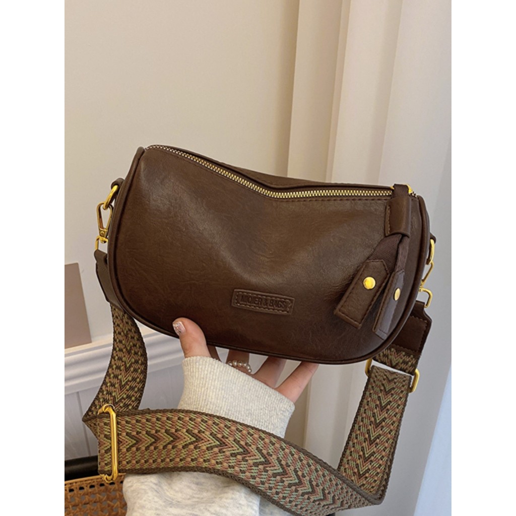 Japan Japan Japan フッョ Defores Retro Pillow Bag Shoulder Messenger Bag Large Capacity Boston Underarm