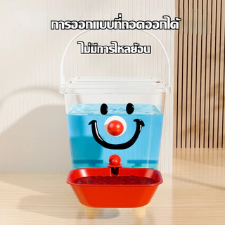ถังดื่มสัตว์เลี้ยง ตู้น้ำดื่มอัตโนมัติความจุขนาดใหญ่ ความปลอดภัยเงียบ ระบายน้ำอัตโนมัติ ความจุ 3L/5L