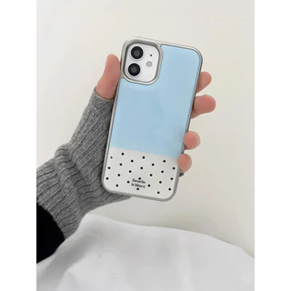 ความรู้สึกขั้นสูง สไตล์อินสตาแกรม สไตล์อินสตราแกรม สีโภมผ้าไอศกรีมfor iPhone เคสไอโฟน 13 12 11 PRO MAX 16 15 14 X XS MA
