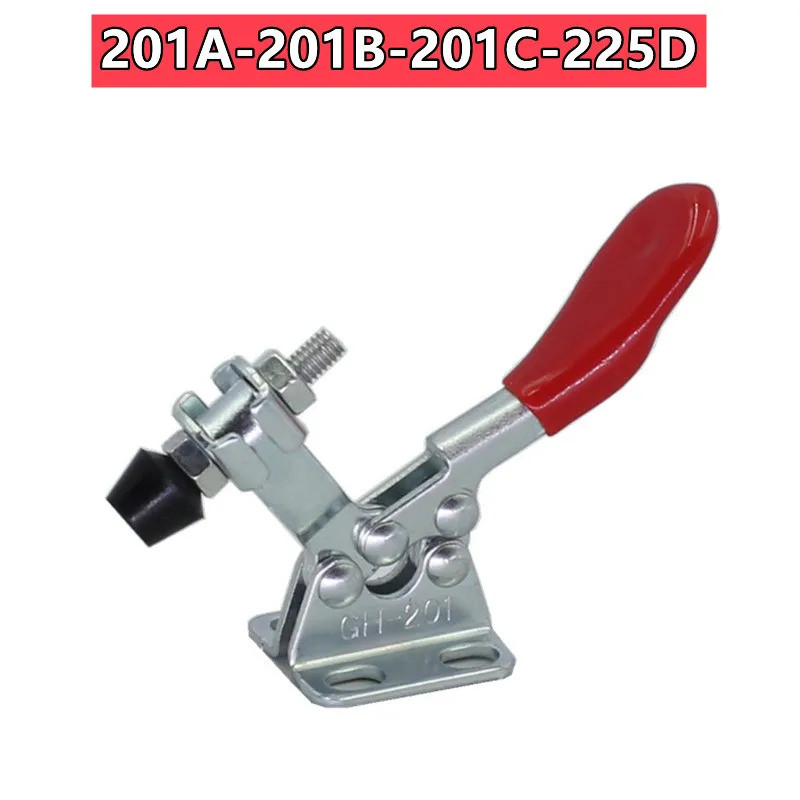 2 ชิ้นสลับ Clamp 201A/201B/201C/225D Heavy Duty แนวนอน Quick Release Toggle Clamps ชุด Clamps งานไม้