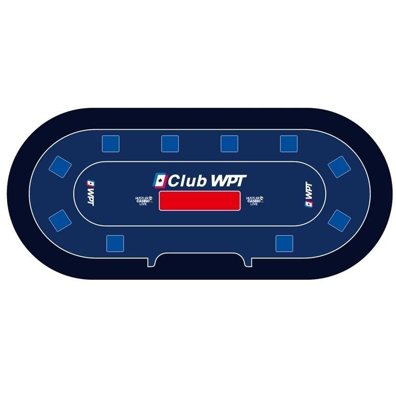 ผ้าปูโต๊ะ Oval Texas Holdem ทุ่มเทหนา Seaming ตาราง High-End หนาเยอรมันพัฟผ้าปูโต๊ะสามารถปรับแต่ง M6SQ