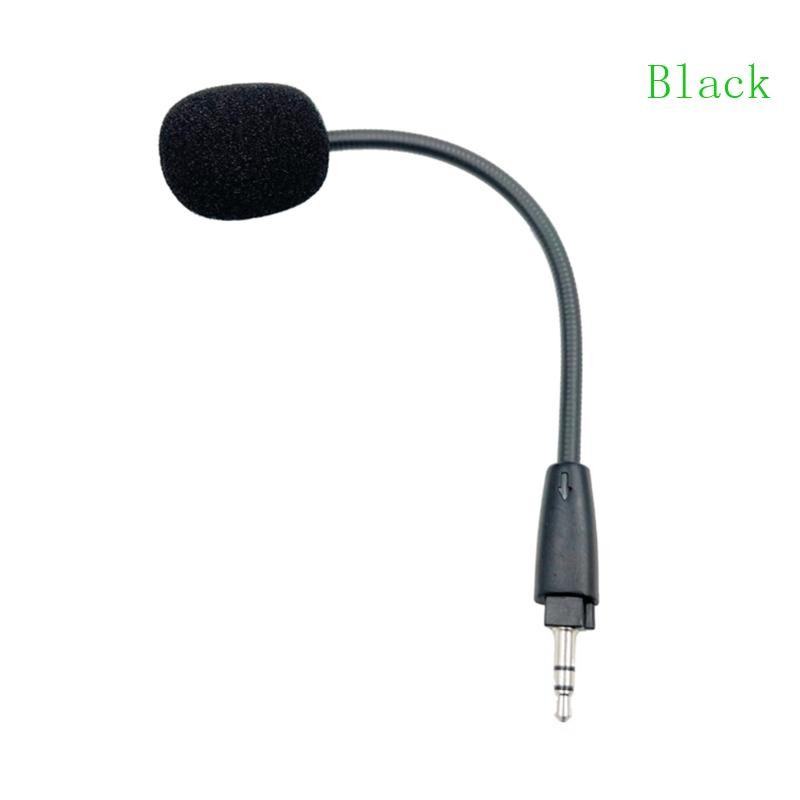 BLACK 3 5 มม. ไมโครโฟน Mic Boom สําหรับชุดหูฟังสําหรับเล่นเกม Corsair HS35 HS45