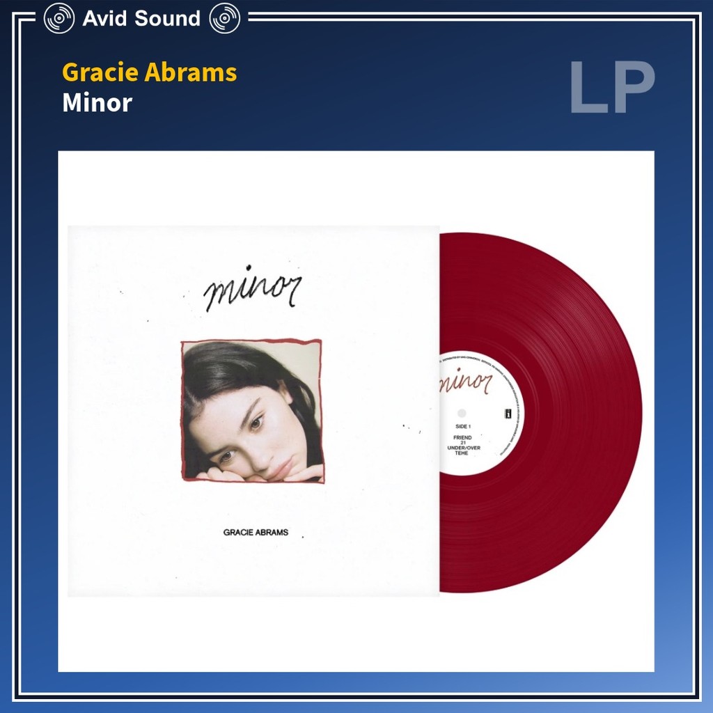 แผ่นเสียง Gracie Abrams Minor ใหม่ ซีล Gracie Abrams Vinyl LP
