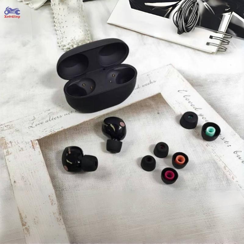 XOITOP 6 ชิ้นหูฟังซิลิโคนสําหรับ Sony WF-1000XM5 1000XM4 1000XM3 Oneplus Buds ZTWS หูฟัง VN