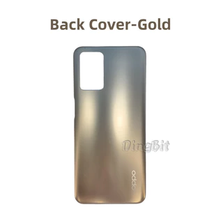 สําหรับOppo A54 4Gปกหลังพร้อมเลนส์กล้องกรอบกลางปุ่มด้านข้างแบตเตอรี่ประตูด้านหลังกรณีปกหลังเปลี่ยนชิ้นส่วน