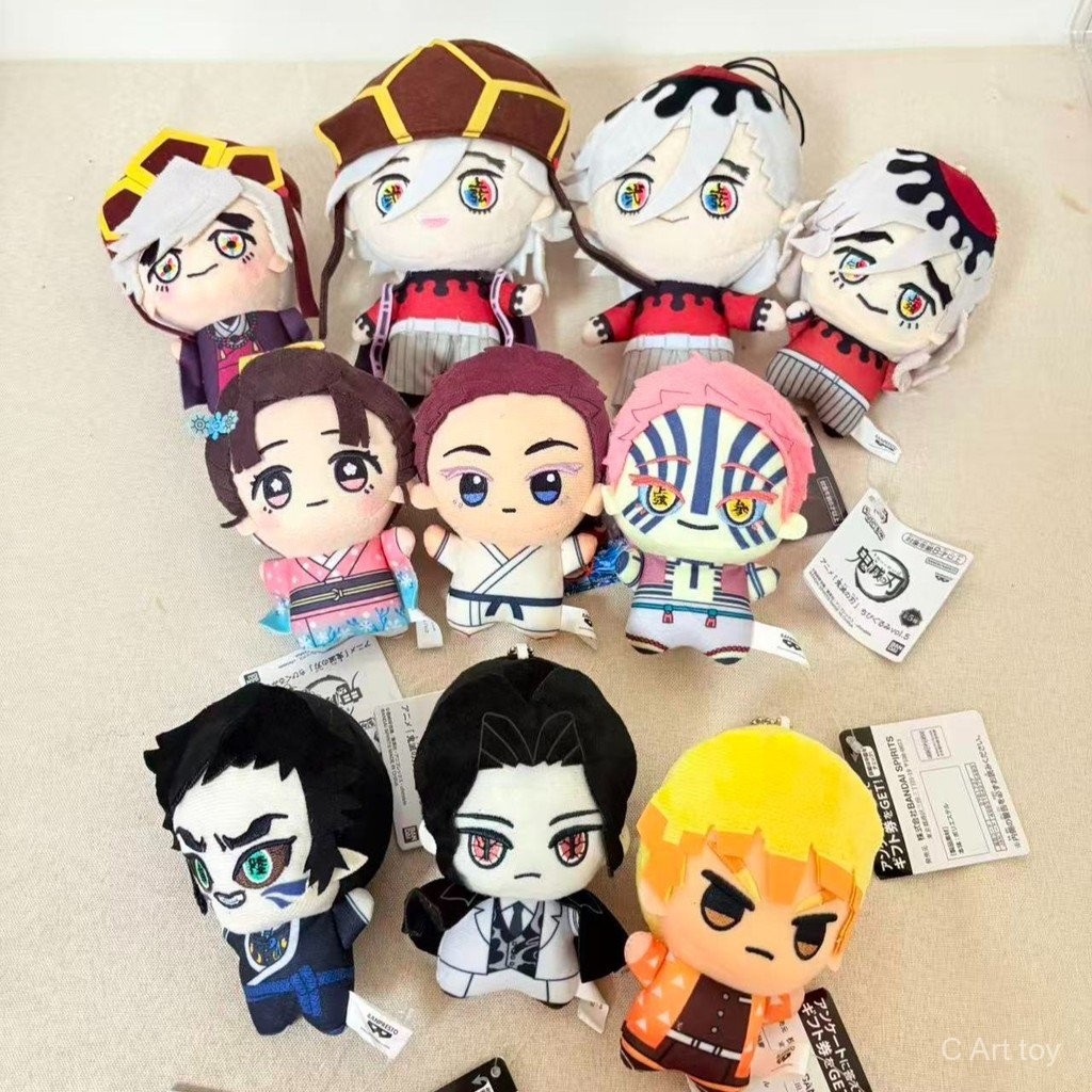 【พร้อมส่ง】ตุ๊กตา demon slayer figure demon slayer plush doll akaza buzzmod doma wcf ichiban kuji qpo