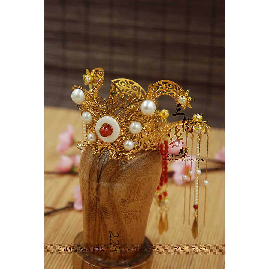 เครื่องประดับ BJD: Headdress, สร้อยคอ, Hairpin Yingluo สำหรับ Big Girls - ส่งฟรี