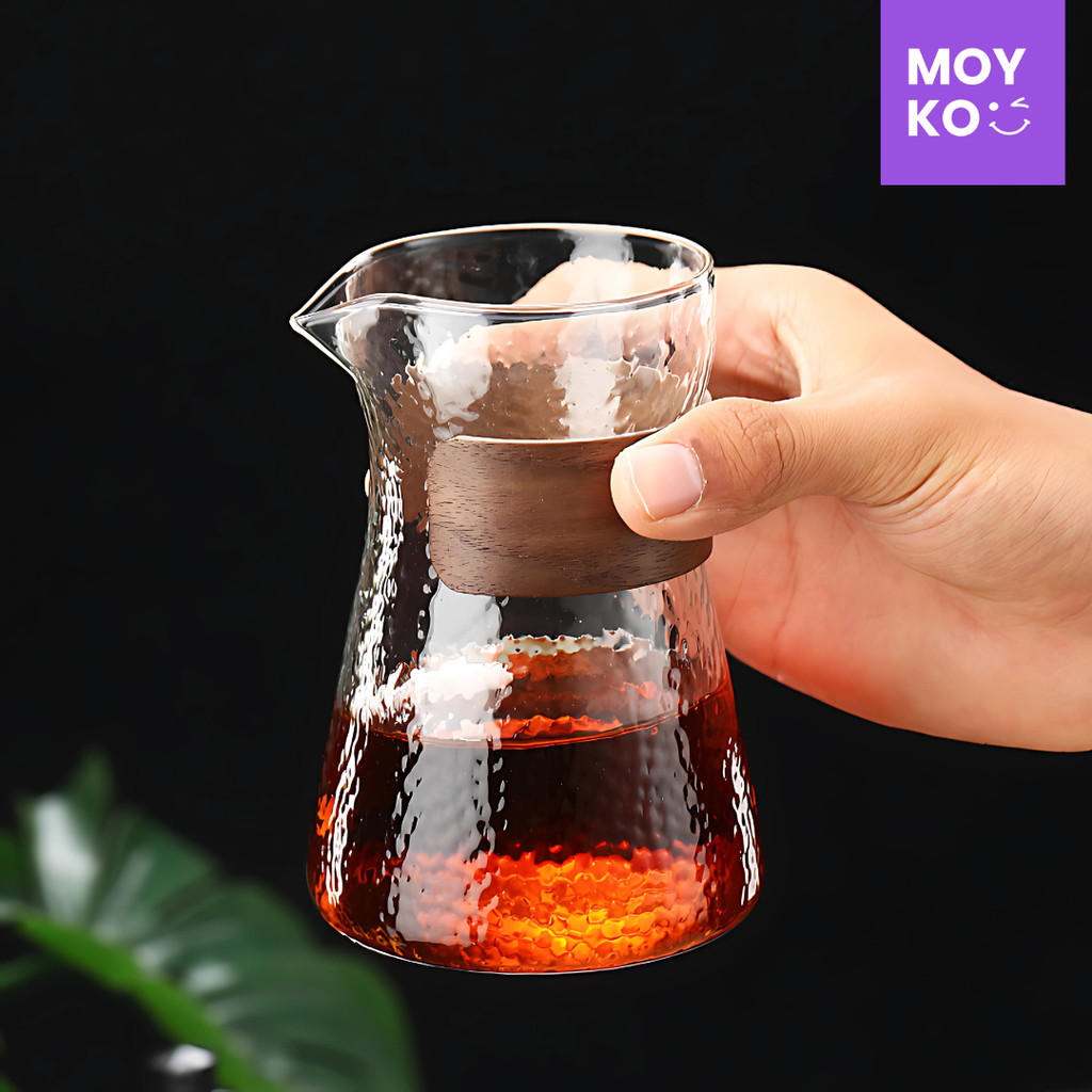 Pour Over Coffee Server Borosilicate Glass Carafe 500ml - FM-5ML