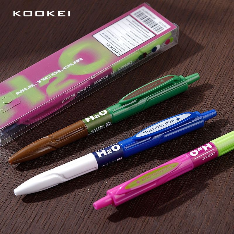 C click penkookei Press Gel Pen Desert Oasis H2O Limited Black 0.5 High-value Japanese Style Quick-d