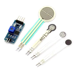FSR402 RFP602 Resistive Thin Film Pressure Sensor Module Force Sensitive Resistor Board RFP602 1KG 2KG 5KG การชั่งน้ําหนักโมดูลแปลงแรงดันไฟฟ้า