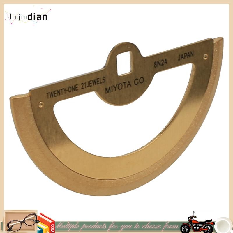 liujiudian.th เปลี่ยนนาฬิกาโลหะอัตโนมัติค้อนโรเตอร์ลูกตุ้มสําหรับอุปกรณ์เสริมการเคลื่อนไหว 8N24