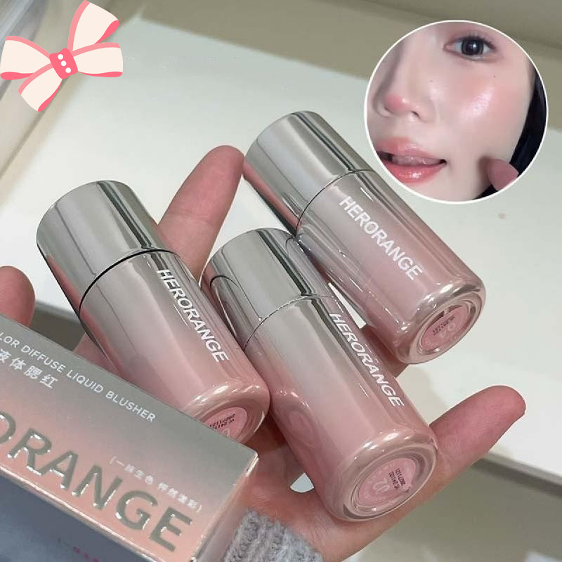 HERORANGE บลัชออนแบบแท่งหัวฟองน้ำ เกลี่ยง่าย ดูธรรมชาติ กันน้ำ ติดทนนาน RYT