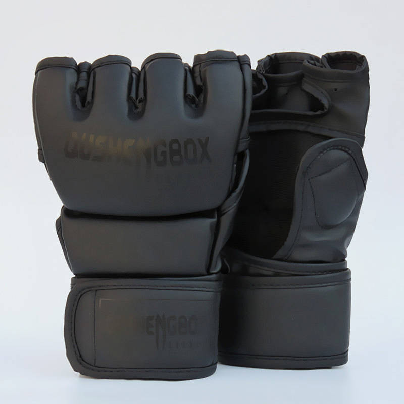 Boxing Glove Adult Men Half Finger Training Professional Fight Boxing Gloves Sandbag Special Boxing 