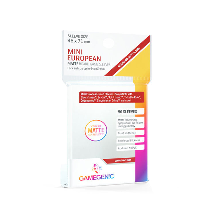 Gamegenic Board Game Sleeves – Mini [ 46 x 71 mm ]