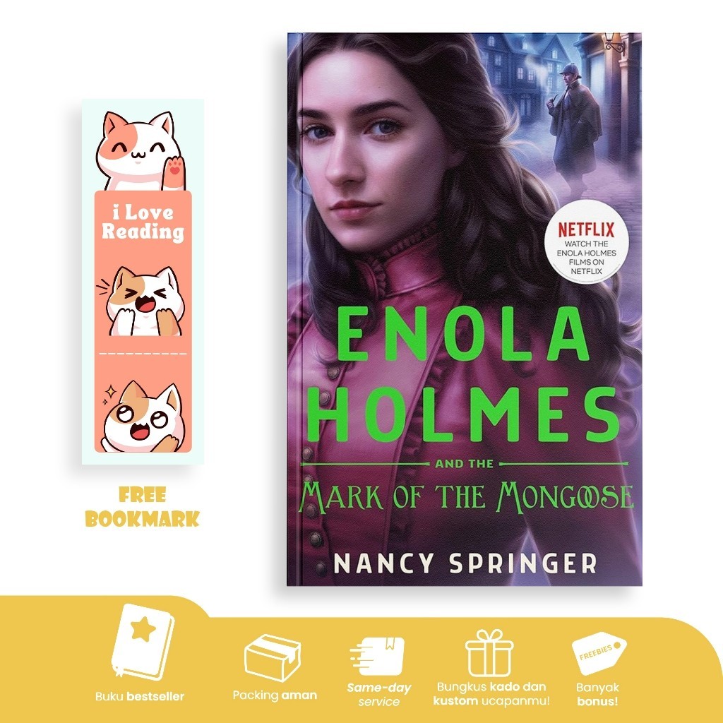 Enola Holmes และมาร์คของ Mogoose โดย Nancy Springer
