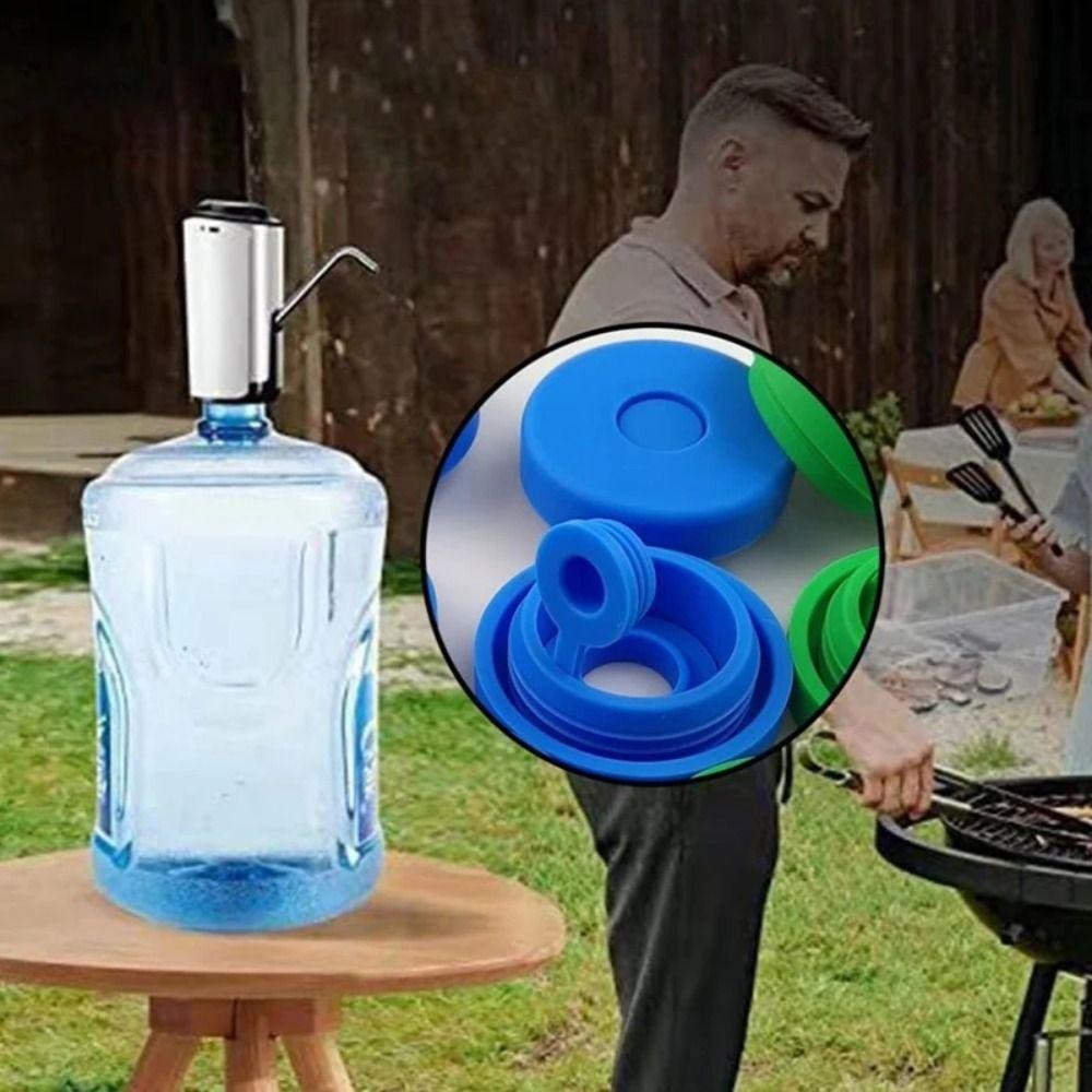 ฝาปิดขวดน้ํา ยัน1, เปลี่ยนเหยือกน้ํา 3 และ 5 แกลลอนฝาปิดจุก, ถังดื่มป้องกันน้ํากระเซ็นอุปกรณ์เสริมฝาครอบด้านบน - รูปที่ 5