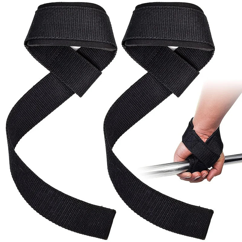 Wrist Straps for Weight Lifting Lifting Straps for Weightlifting Gym Wrist Wraps with Extra Hand Gri