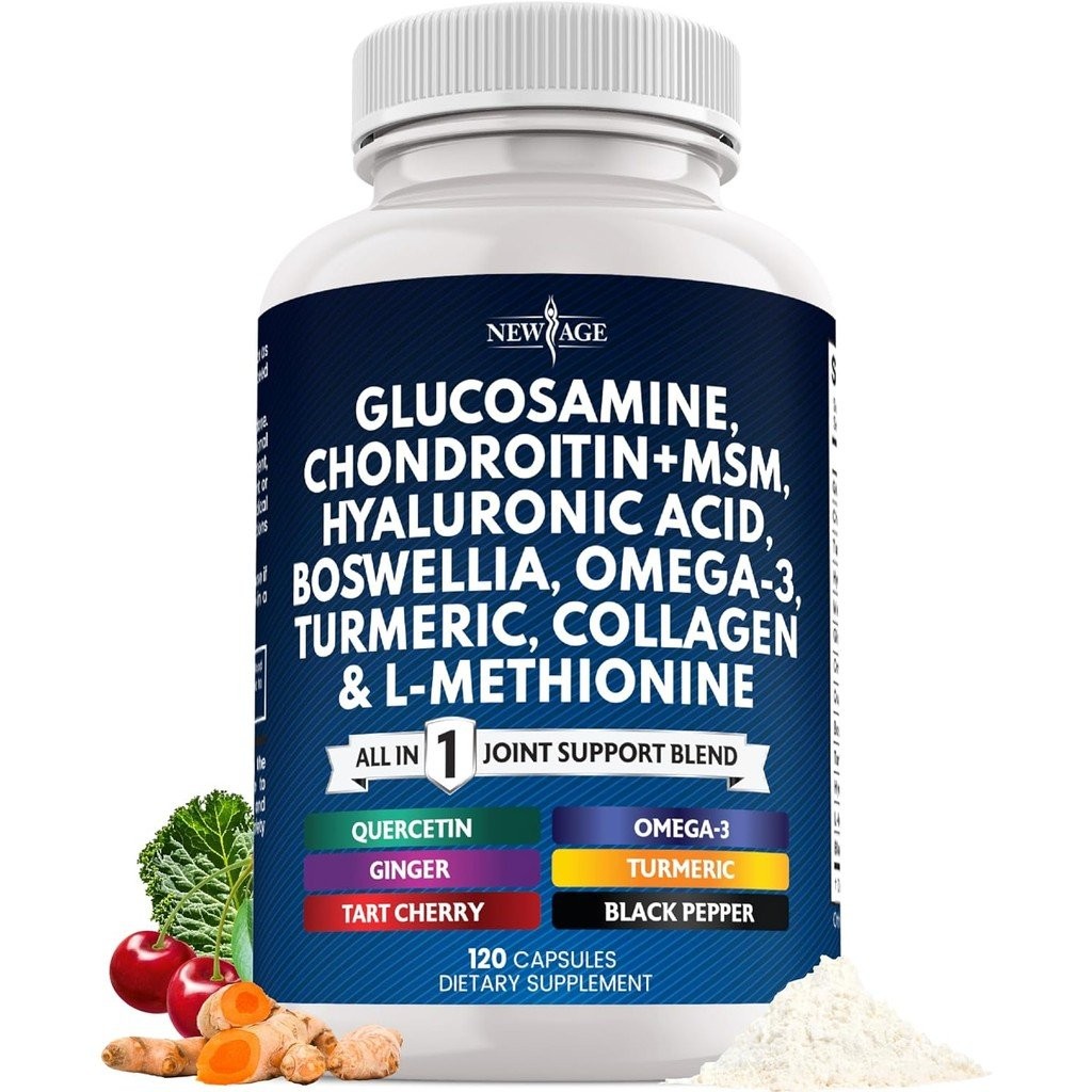 กลูโคซามีน คอนโดรอิติน เอ็ม ขมิ้นชันเคอร์คูมิน คอลลาเจน กรดไฮยาลูโรนิก 热销ga 3 – สุขภาพร่วมสําหรับผู้