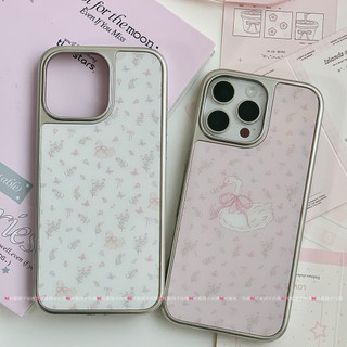 เต็มหน้าจอดอกไม้เคสโทรศัพท์ Drop-Resistant สําหรับ iPhone 16 Promax 15 Promax 11 12 13 14plus 15plus 16e 16plus 15pro