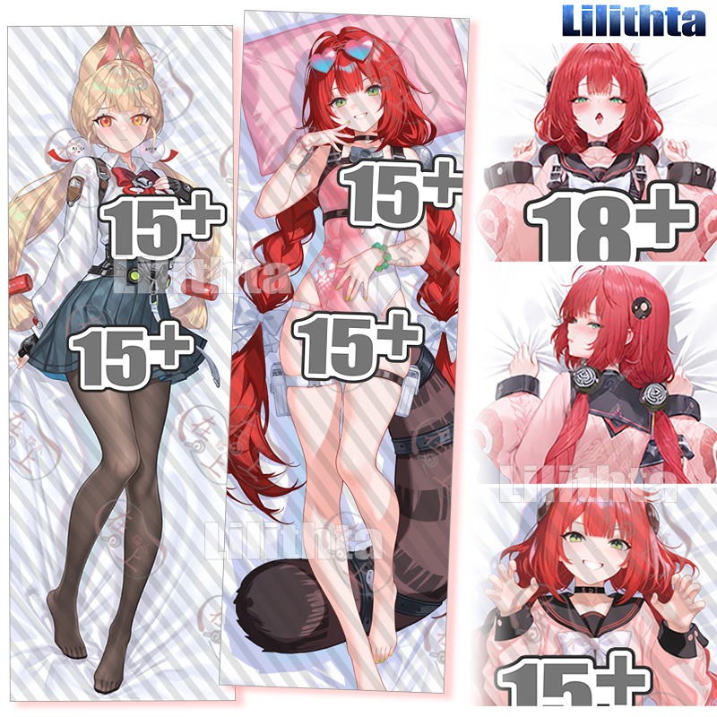 ปลอกหมอน Dakimakura อักษรย่อ ZZZ Ukinami Yuzuha และ Alice - พร้อมสั่งทำ