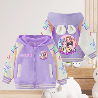 NEWรวมลายเสื้อกันหนาวเด็กลายkpop demon hunter มีฮู้ด แบบหนา …