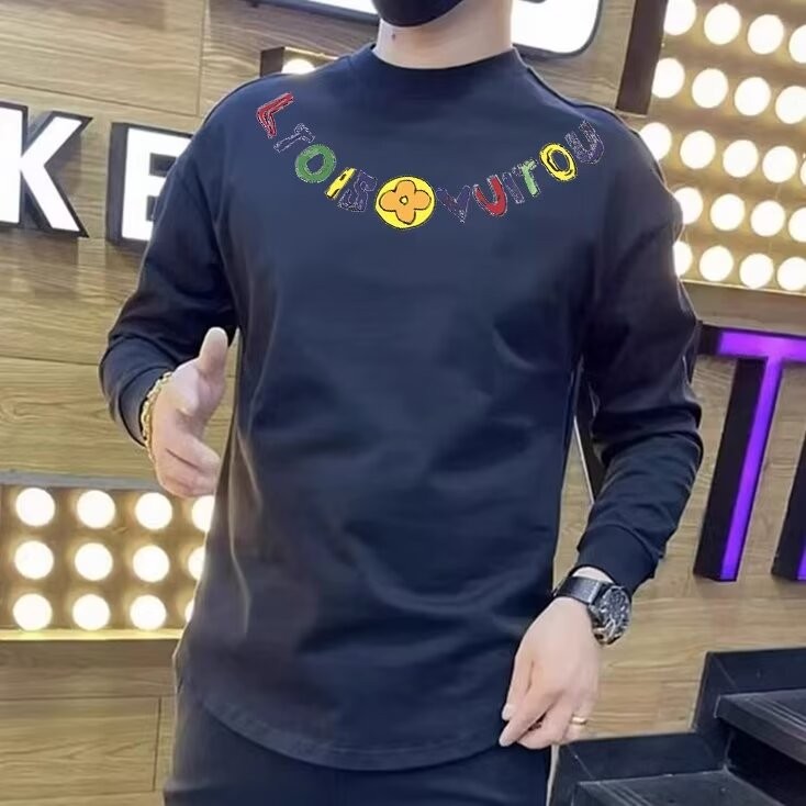 2024 Sweatshirt Top 23new เสื้อไหมพรมตัวอักษรผู้ชายอินเทรนด์20252025ฤดูใบไม้ร่วงฤดูหนาวฐานสนุกแจ็คเก