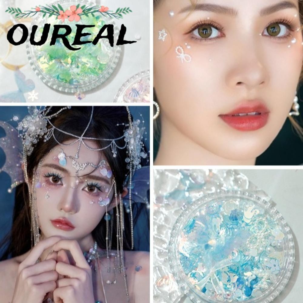 อูเรียล แพทช์แต่งหน้าเจ้าสาว,ผีเสื้อมุกแต่งหน้าสติกเกอร์ใบหน้า,ที่มีสีสัน ทําเอง ตกแต่งใบหน้าเพชรตาแต่งหน้าสติกเกอร์สําหรับใบหน้าแต่งหน
