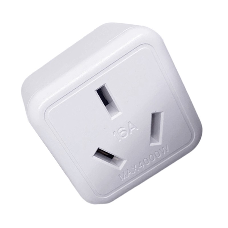 QUU 10A ถึง 16A ปลั๊กอะแดปเตอร์ Overheating Power Transfer อุปกรณ์แปลง