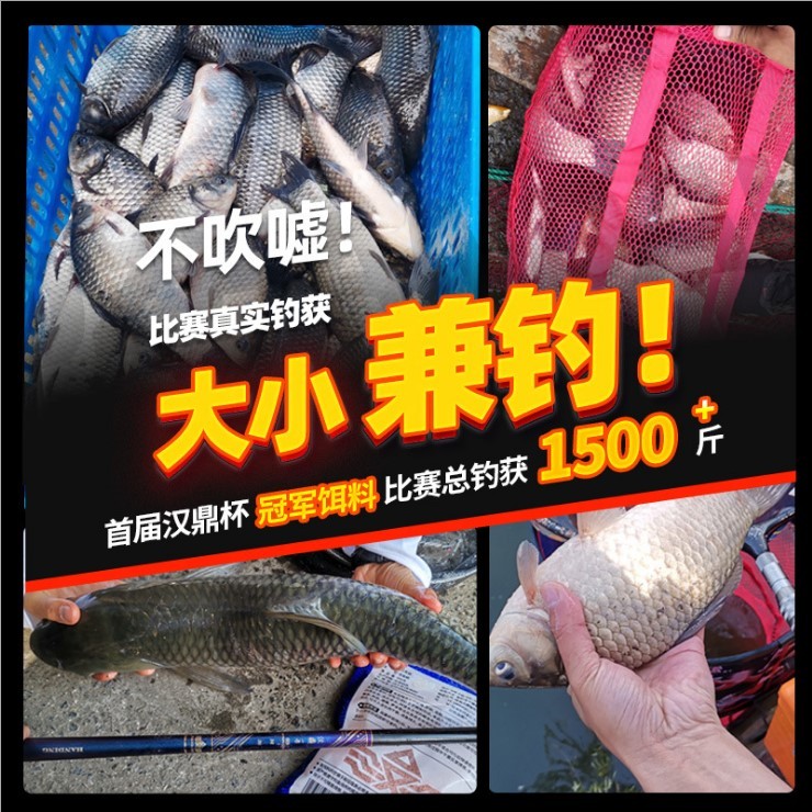 Handing Fresh Almighty Fresh Almighty Fragrant สินค้าใหม่ Guangpu Carp Crucian ปลาคาร์พหญ้า Treasury