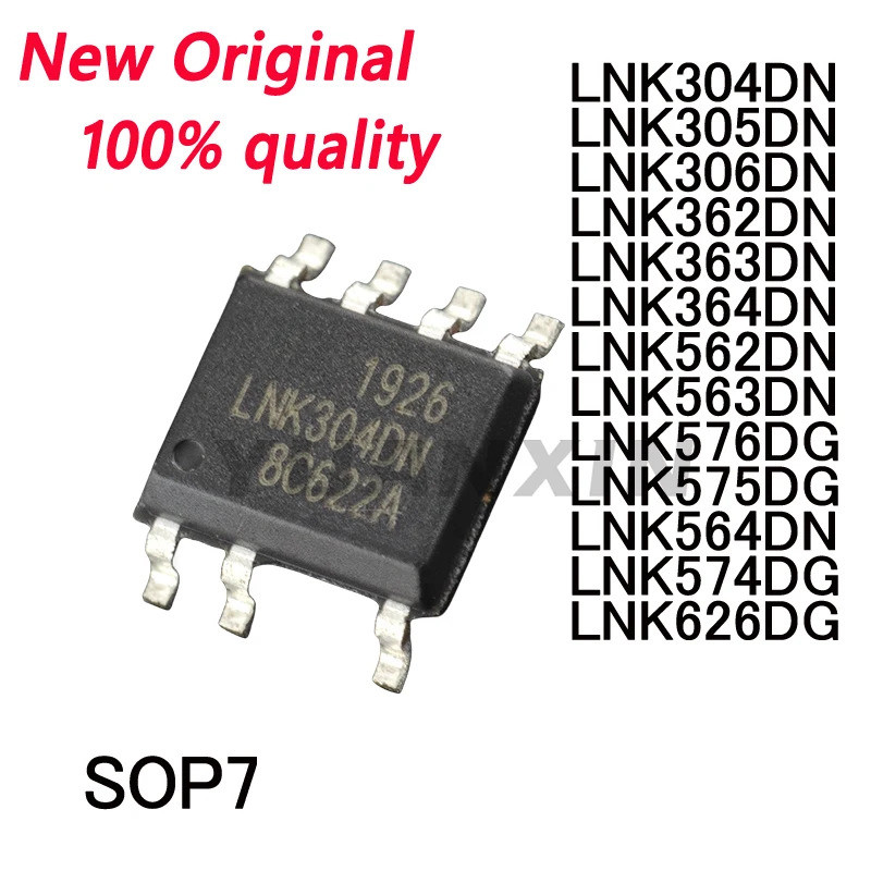 5PCS LNK304DN LNK305DN LNK306DN LNK362DN LNK363DN LNK364DN LNK562DN LNK563DN LNK576DG LNK575DG LNK57
