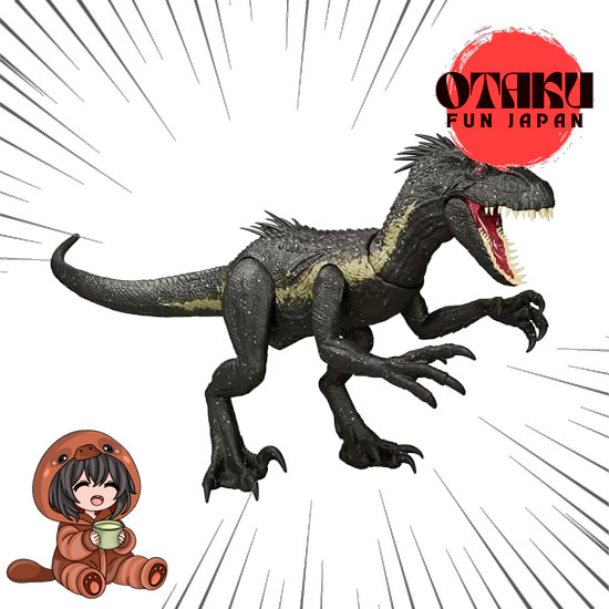 【From Japan】 Mattel Jurassic World (JURASSIC WORLD) Damage! Hikaru Indoraptor Children's Figure Dino