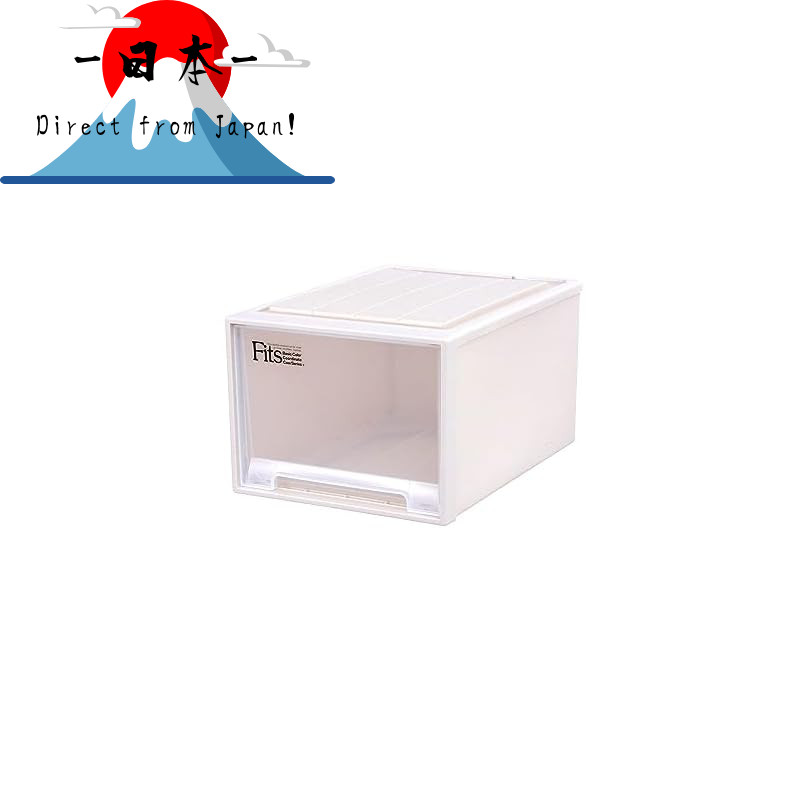 [Direct from Japan]
Tenma Storage Box Fits Case Closet, Width 39 x Depth 53 x Height 30 cm, Storage 