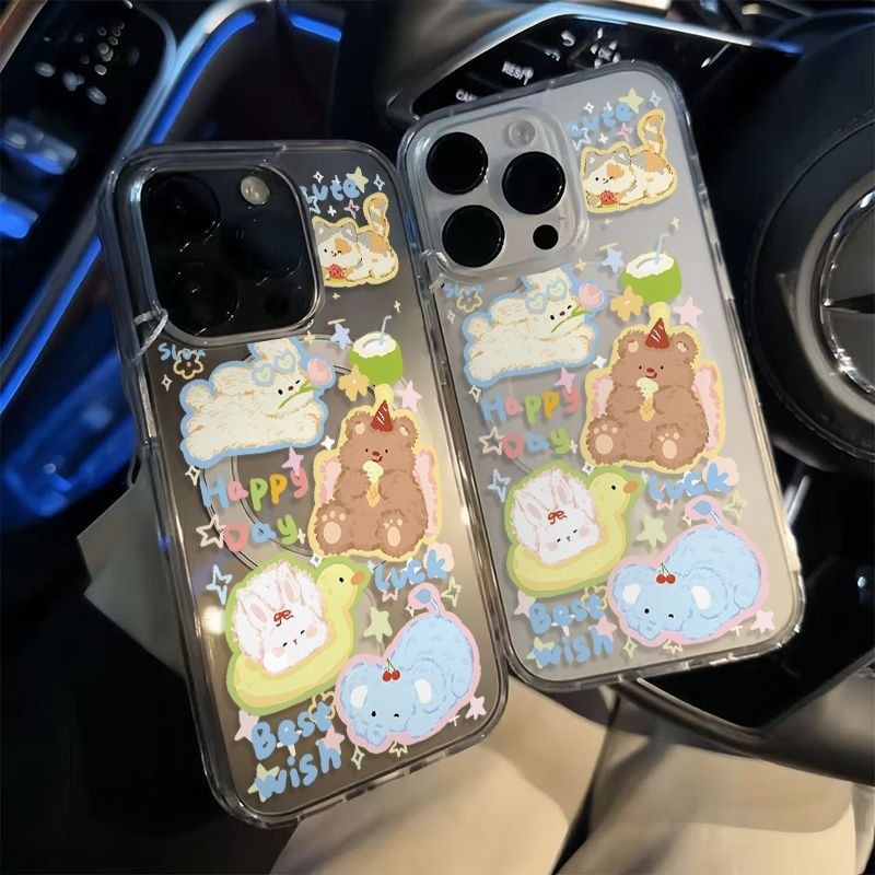 Ug iPhone กรณีแม่เหล็กเคสโทรศัพท์สําหรับ iPhone15PROMAX 15PRO 15PLUS 15 14PROMAX 14PRO 14PLUS 14 13P