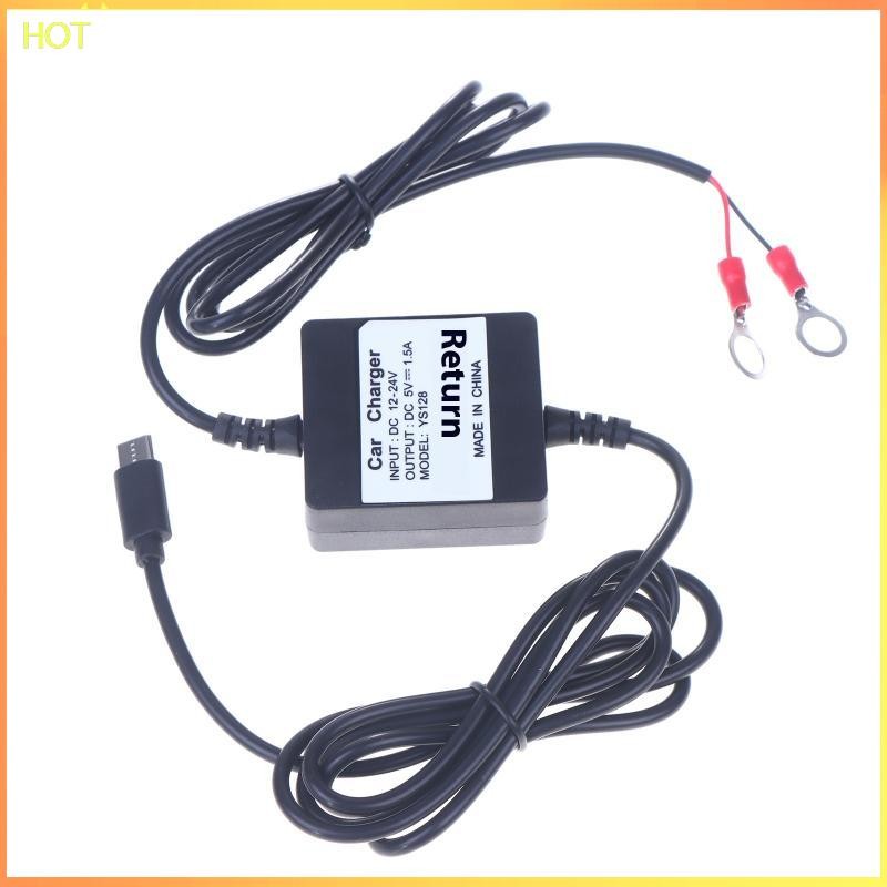 Technicolorsuper 1/2/3PCS GPS Tracker Charger ประเภท C สําหรับ TK905 TK915 TK905B รถแบตเตอรี่ Charge