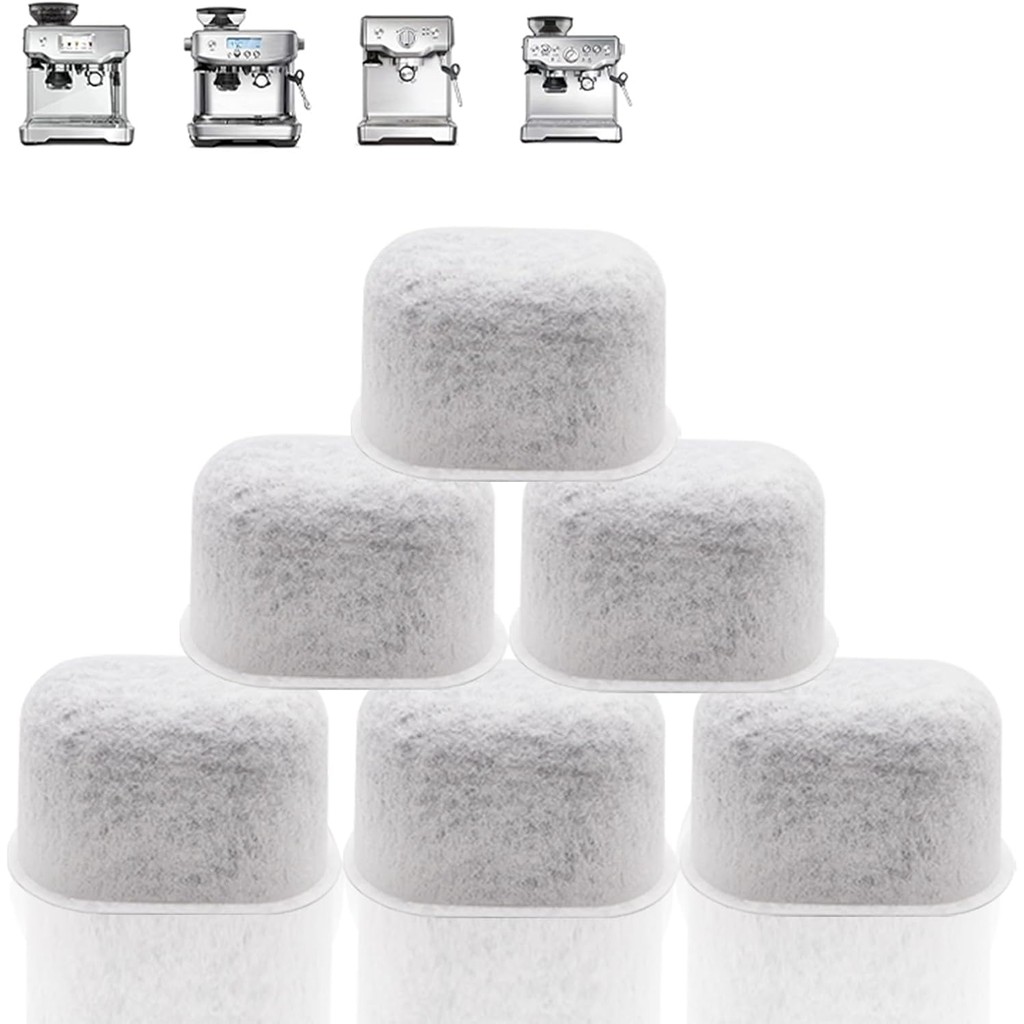 Dianrui 6 Pack เครื่องกรองน้ําสําหรับ Breville Filter สําหรับ Breville Espresso Machine BWF100 870/8