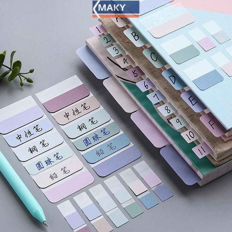 Onetimingcool 240 ชิ้น Multicolor Sticky Writable ที่ถอดออกได้ Index Tabs เครื่องหมายบุ๊คมาร์คหมายเห